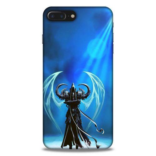 Lopard Apple Iphone 8 Plus Uyumlu Kılıf GameX (47) Crystal Flex Kılıf Mavi