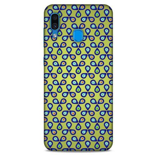 Nazarium (4) Desenli Silikon Kapak Samsung Galaxy A30 Kılıf