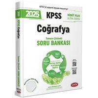 2025 KPSS Coğrafya Hibrit Plus Ultra Serisi Karekod Çözümlü Soru Bankası Data Yayınları