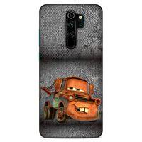 Lopard Xiaomi Redmi Note 8 Pro Uyumlu Kılıf PickUpX (50) Shockproof Kılıf Orange Car
