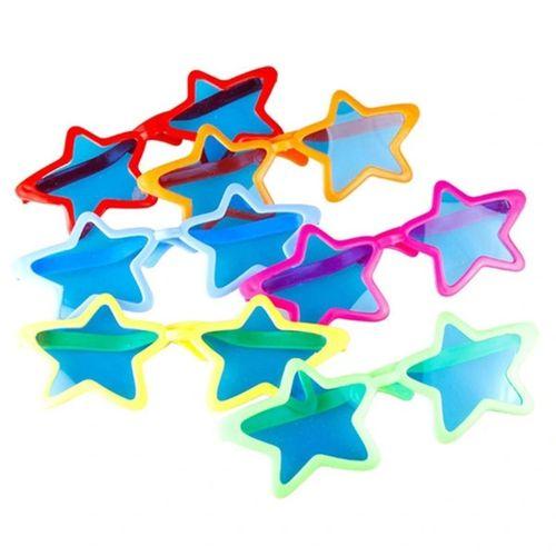 Büyük Yıldız Parti Gözlüğü Renk 12 Adet