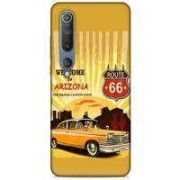 Retro (14) Desen Lansman Kılıf Renkli Xiaomi Mi 10 Kılıf