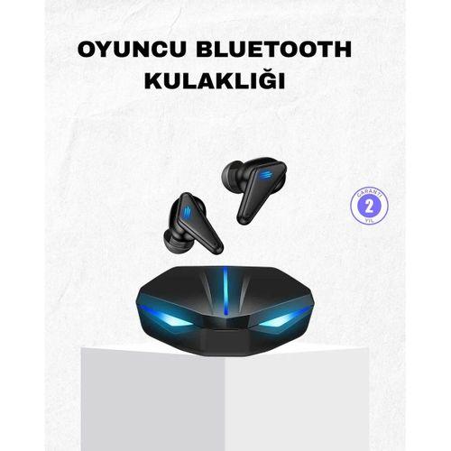Bluetooth Kulaklık Tam Kablosuz Stereo Led Işıklı