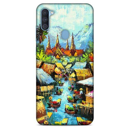 Cityx (19) Samsung Galaxy A11 Kılıf Silikon Kapak Desenli