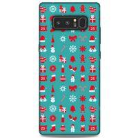 Yılbaşı Süsleri 13 Samsung Galaxy Note 8 Kılıf Silikon Kapak