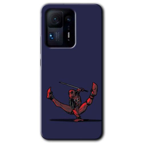 Xiaomi Mi Mix 4 HD Baskılı Kılıf + 9D Tam Ekran Koruyucu - DeadPool 3