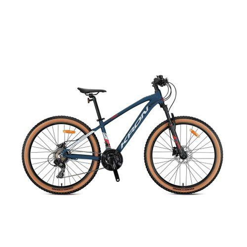 Kron XC 100 Hidrolik Disk Fren 27.5 Jant Dağ Bisikleti Lacivert-Kırmızı 38 cm