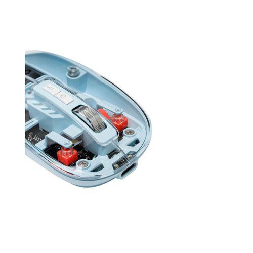 800 1600 Dpı Ayarlanabilir Mavi Kablosuz Mouse Pilli