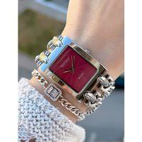 Ferrucci Zincir Tasarım 2 Yıl Garantili 3 Atm Suya Dayanıklı Kadın Kol Saati+Bileklik Z.03649.8