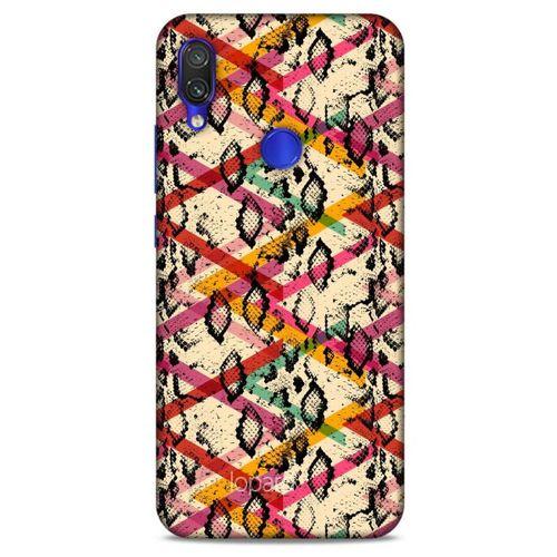 Xiaomi Redmi Note 7 Pro Kılıf Pastel Renkler (14) Lansman Kılıf Kırmızı Krem