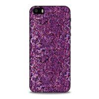 Mermer Desenli (28) Tema Arka Kapak Ametist Apple Iphone 5 Kılıf