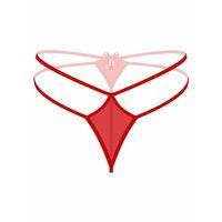 Fantezi İç Giyim Kırmızı String Külot