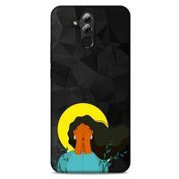 Huawei Mate 20 Lite Kılıf Depresyon (9) Kılıf Siyah Mavi