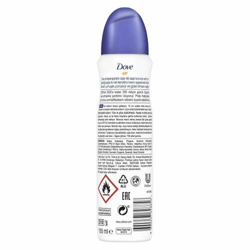 Dove Original Kadın Sprey Deodorant 150 ML