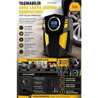 Sepetinegelsin 12V Dijital Ekranlı 150 Psi Lastik Hava şişirme Pompası