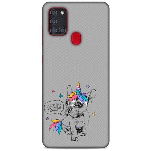 Animax Unicorn Dog Samsung Galaxy A21s Kılıf Desenli Silikon