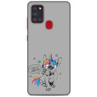 Animax Unicorn Dog Samsung Galaxy A21s Kılıf Desenli Silikon