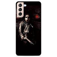 Lopard Samsung Galaxy S21 Uyumlu Kılıf IMDB Film (42) Rugged Armor Kılıf Terminator