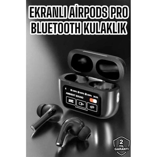 Yeni Nesil Bluetooth Kulaklık Ekranlı Yüksek Ses Kaliteli Uzun Şarj Süreli