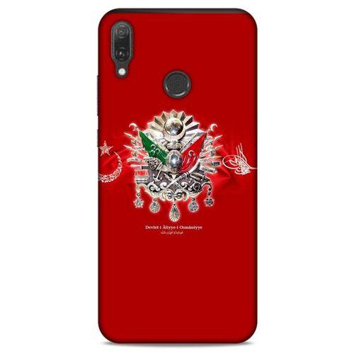 Huawei Y9 2019 Uyumlu Kılıf Ottoman (13) Silikon Kap Tuğra