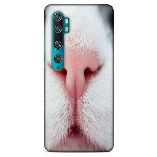 Lopard Xiaomi Mi Note 10 Uyumlu Kılıf Kediler (20) Koruyucu Kılıf Şirin Burun