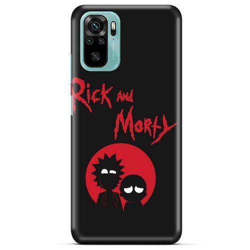 Xiaomi Redmi Note 10 5G Uyumlu Kılıf Rick And Morty (17) Tasarım Kılıf Principal Gene