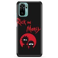 Xiaomi Redmi Note 10 5G Uyumlu Kılıf Rick And Morty (17) Tasarım Kılıf Principal Gene