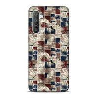 Realme XT Uyumlu Kılıf Romans (8) Baskılı Kılıf Lacivert