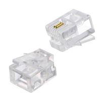 Powermaster RJ11 Telefon Soketi 6P/2C (100 Adet)