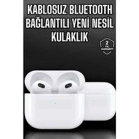 Bluetooth Kulaklık 3.nesil Kablosuz Uzun Pil Ömrü Dokunmatik Kontrol