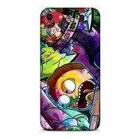 Apple iPhone SE 2020 Uyumlu Kılıf Rick And Morty (41) Tank Kılıf Story Train Rick