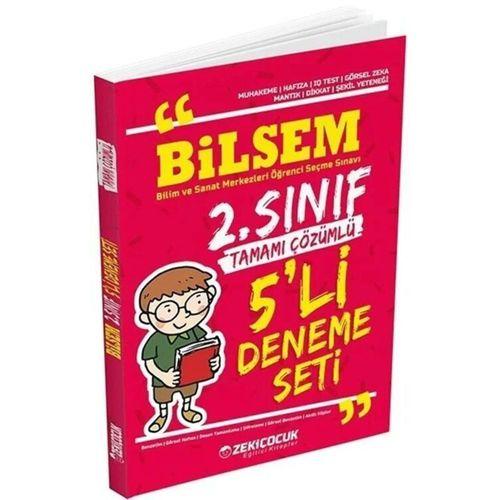 2.Sınıf Bilsem Tamamı Çözümlü 5 li Deneme Seti Zeki Çocuk
