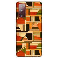 Lopard Samsung Galaxy S20 Fe Uyumlu Kılıf Wood'X (45) Liquid Air Kılıf Baskılı