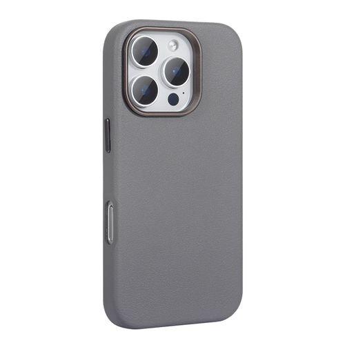 Apple iPhone 16 Pro Max Kılıf M-safe Şarj Özellikli PU Deri Zore Adora Kapak