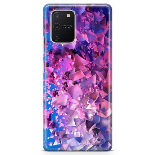 Samsung Galaxy S10 Lite Kılıf Mat Pırlanta Arka Kapak Koruma Desenli Full Koruyucu