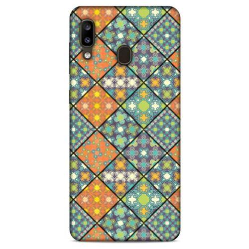 Ethnic Culture (49) Samsung Galaxy A20 Kılıf Silikon Kapak Desenli