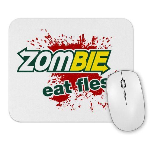 Zombie  Eat Flesh Mouse Pad