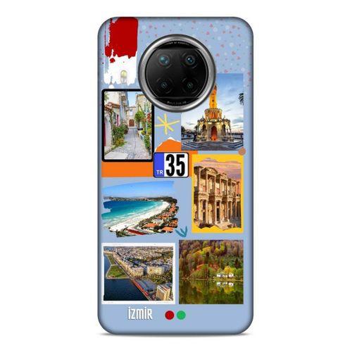 Lopard Xiaomi Redmi Note 9 Pro 5G Uyumlu Kılıf Şehirli ※ (35) İzmir Fit Design Kılıf