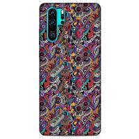 Retro (2) Desen Kabı Renkli Huawei P30 Pro Kılıf