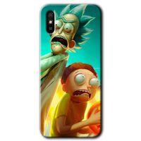 Xiaomi Redmi 9A Kılıf HD Desen Baskılı Arka Kapak - Rick Morty