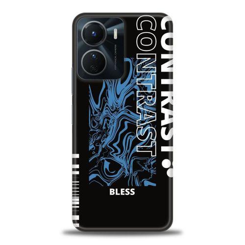 Vivo Y16 Kılıf HD Baskılı Kılıf - Bless + Tam Ekran Koruyucu