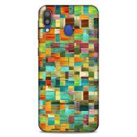 Lopard Samsung Galaxy M20 Uyumlu Kılıf Soyut Sanat (50) Desenli Shockproof Kılıf