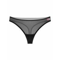 Transparan Siyah Kadın Fantazi Külot Tanga