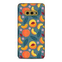 Frutix Şeftali 01 Samsung Galaxy S10e Kılıf Desenli Silikon