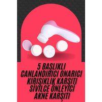 Cilt Temizleme Ve Masaj Aleti 5 Başlıklı Akne Ve Sivilce Önleyici