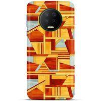 Lopard İnfinix Note 7 Uyumlu Kılıf Wood'X (44) Tough Armor Kılıf Desenli