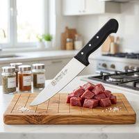 Sürmene Kasap Bıçağı 30 Cm Pimli Dayanıklı Keskin Et Bıçağı Kuşbaşı ve Kurban Kesim Sürbisa 61020