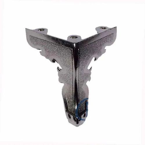 Kelebek Ahşap, Sunta Sandık Ayağı, Kutu Ayak 5,5 Cm - Nikel