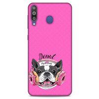 Animax Boston Terrier Samsung Galaxy M30 Kılıf Desenli Silikon
