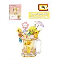 LZ-4204 LOZ SARI ÖRDEK DONDURMA KUPASI 236 PARÇA BLOCK OYUNCAK